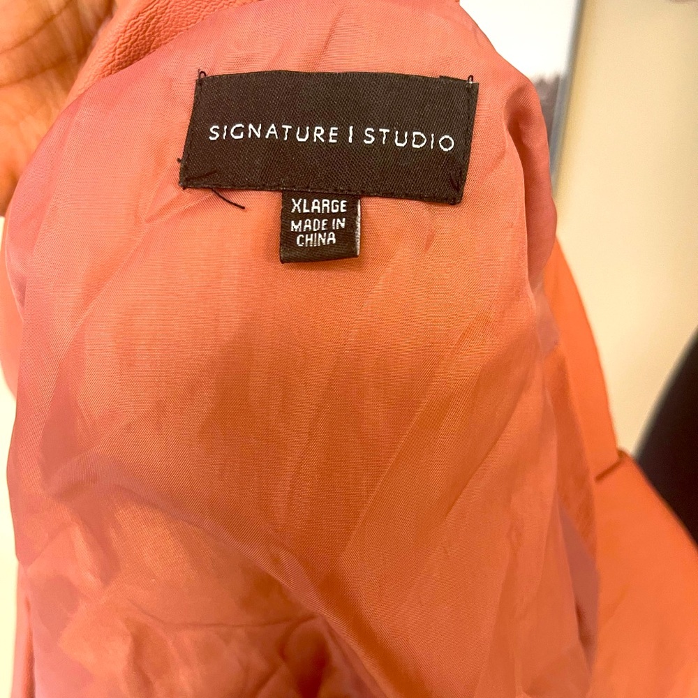 Faux Leather Jacket - Picture 4 of 5